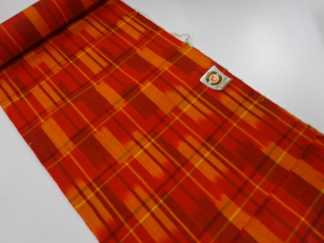 JAPANESE KIMONO / ANTIQUE WOOL BOLT FOR KIMONO
